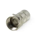 ALPHA ELETTRONICA - Spina F ad avvitare per cavo ø6,8mm