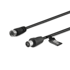 ALPHA ELETTRONICA - Cavo da spina F a spina TV Ø9,5mm - 1m