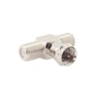 ALPHA ELETTRONICA - Adattatore a "T" da spina F a 2 prese F