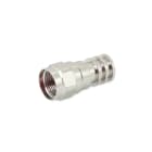 ALPHA ELETTRONICA - Spina F a crimpare per cavo ø5,0mm - 1 O-Ring