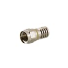 ALPHA ELETTRONICA - Spina F a crimpare per cavo ø6,0mm - 2 O-Ring