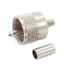 ALPHA ELETTRONICA - Spina UHF PL259 a crimpare adatta per cavo RG58