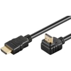 ALPHA ELETTRONICA - Cavi HDMI® High-Speed with Ethernet - Spina HDMI 90° - Spina HDMI - 2m