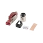 ALPHA ELETTRONICA - Spina modulare 8P8C RJ45 Cat.8.1 Schermata - Contatti dorati - Per cavo rigido e flessibile - Chiusura ad avvitamento