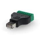 ALPHA ELETTRONICA - Adattatore da spina RJ45 8P8C a morsetto