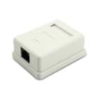 ALPHA ELETTRONICA - Presa modulare Cat.5e da parete - Non schermata