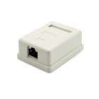 ALPHA ELETTRONICA - Presa modulare cat. 5e da parete schermata