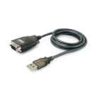 ALPHA ELETTRONICA - Convertitore da USB 2.0 tipo-A maschio a seriale RS232 spina DB9 - Chip Prolific PL2303