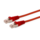 ALPHA ELETTRONICA - Cavo di rete Patch in Rame Cat. 5e Rosso F/UTP 3m