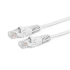 ALPHA ELETTRONICA - Cavo di rete Patch in Rame Cat. 5e Bianco U/UTP 1m