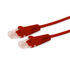 ALPHA ELETTRONICA - Cavo di rete Patch in Rame Cat. 5e Rosso U/UTP, LSZH - privo di Alogeni - 5m