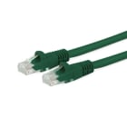 ALPHA ELETTRONICA - Cavo di rete Patch in Rame Cat. 6 Verde U/UTP 3m