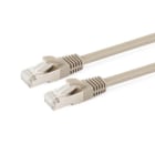 ALPHA ELETTRONICA - Cavo di rete Patch in Rame Cat. 8.1 Grigio S/FTP, LSZH - privo di Alogeni - 2m