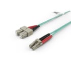 ALPHA ELETTRONICA - Bretelle fibra ottica SC/LC 50/125 OM3 Multimodali - 1m