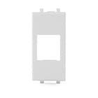 ALPHA ELETTRONICA - Adattatore keystone per placca AVE Domus (S44) - Bianco