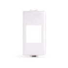 ALPHA ELETTRONICA - Adattatore keystone per placca BTicino Matix - Bianco