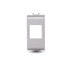 ALPHA ELETTRONICA - Adattatore keystone per placca GEWISS Chorus - Silver