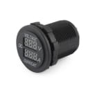 ALPHA ELETTRONICA - Display voltmetro + amperometro digitale 12/24V, 0-10A - per batterie