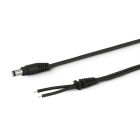 ALPHA ELETTRONICA - Cavo DC con spina 5,5-2,1mm e passacavo