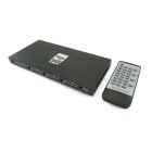 ALPHA ELETTRONICA - Matrice HDMI®, 4 In - 4 Out 4K@60Hz - Con Scaler - compatibile HDR - ARC