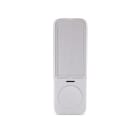 ALPHA ELETTRONICA - Trasmettitore aggiuntivo campanello wireless bianco con pulsante cinetico, fino a 180m