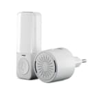 ALPHA ELETTRONICA - Kit campanello wireless bianco con pulsante cinetico fino a 180m