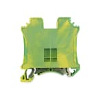ALPHA ELETTRONICA - Morsetto serrafilo Din DC 1,5÷35mm² giallo-verde