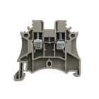ALPHA ELETTRONICA - Morsetto serrafilo Din DC 0,5÷6mm² grigio