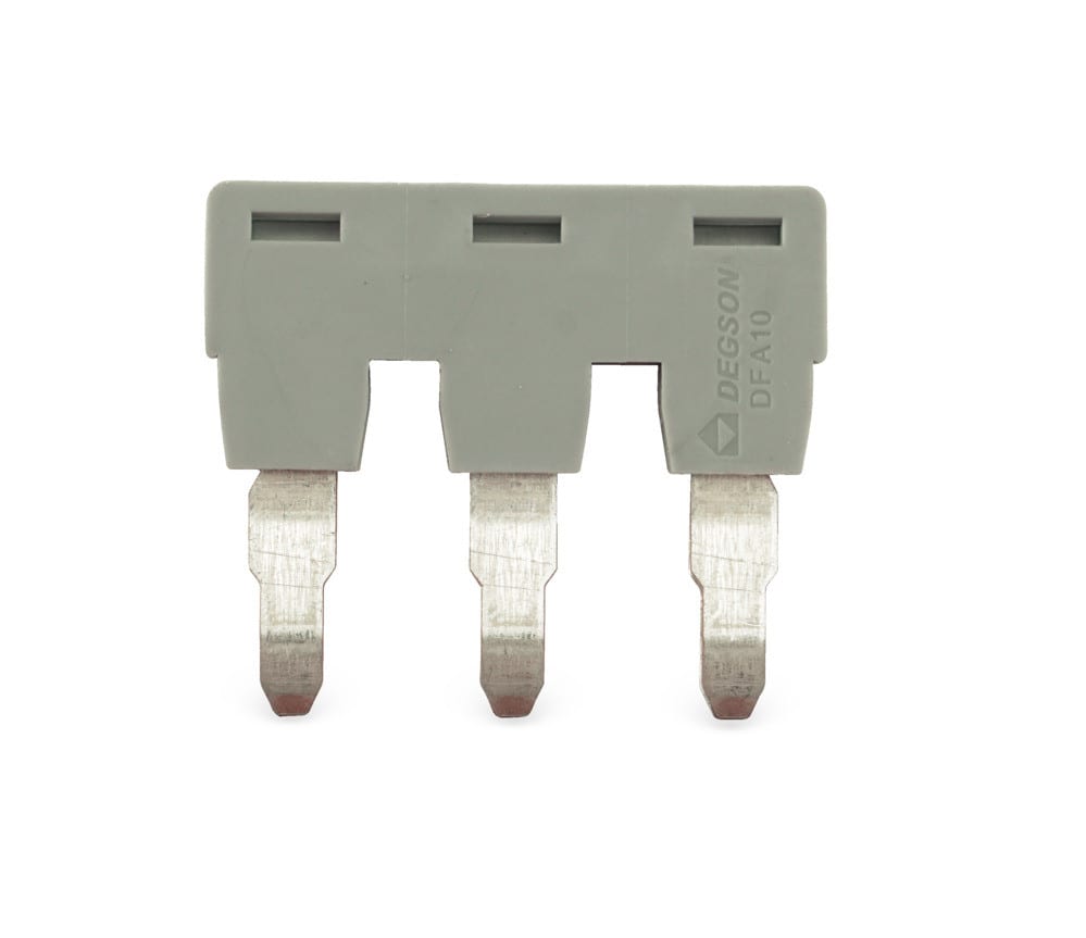 ALPHA ELETTRONICA - Ponte con spine DC10 - grigio
