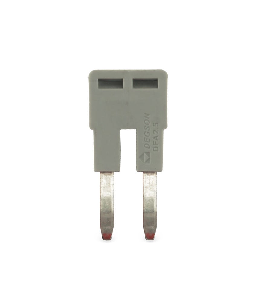 ALPHA ELETTRONICA - Ponte con spine DC2.5 - grigio