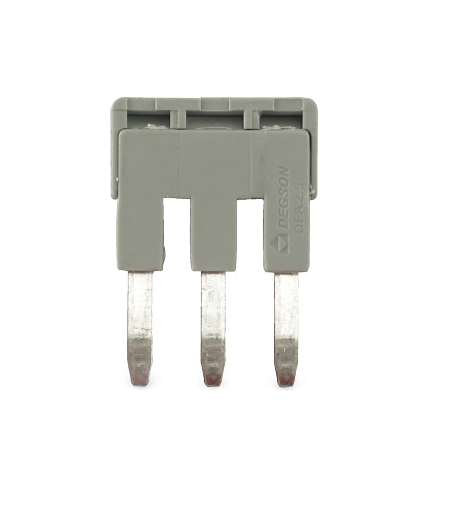 ALPHA ELETTRONICA - Ponte con spine DC2.5 - grigio