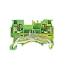 ALPHA ELETTRONICA - Morsetto serrafilo Din DS 0,2÷1,5mm² giallo-verde