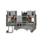 ALPHA ELETTRONICA - Morsetto serrafilo Din DS 0,5÷10mm² grigio