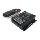 ALPHA ELETTRONICA - Controller RGB Sync Technology -12/24Vdc - 10A per canale - 3 canali - Con telecomando touch