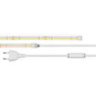 ALPHA ELETTRONICA - Striscia Led COB 480 Led/m - 230Vac - 12W/m Bianco caldo - 5m