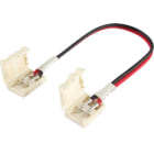 ALPHA ELETTRONICA - Kit di 10 cavi con connettori per nastri led monocolore 10mm