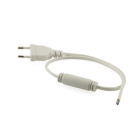 ALPHA ELETTRONICA - Cavo in gomma con Spina Europa e fusibile per strisce Led 230Vac - IP20