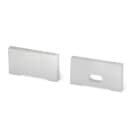 ALPHA ELETTRONICA - Kit terminali di chiusura metallici - adatti per profilo JO380/084