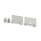 ALPHA ELETTRONICA - Kit terminali di chiusura in Alluminio - adatti per profilo JO380/086