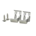 ALPHA ELETTRONICA - Kit graffette di fissaggio ad angolo - adatte per profili JO380/086 e 087