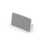 ALPHA ELETTRONICA - Terminale di chiusura grigio - adatto per profili JO380/088