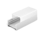 ALPHA ELETTRONICA - Profilo in alluminio anodizzato argento con copertura in PMMA opaca piana - 2m
