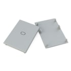 ALPHA ELETTRONICA - Kit terminali di chiusura di Plastica Grigia adatti per profilo JO380/097