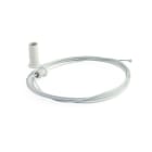 ALPHA ELETTRONICA - Kit di fissaggio a sospensione per profili JO380/097 - Bianco - una corda 3m