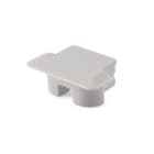 ALPHA ELETTRONICA - Terminale di chiusura grigio in plastica per profilo JO380/102
