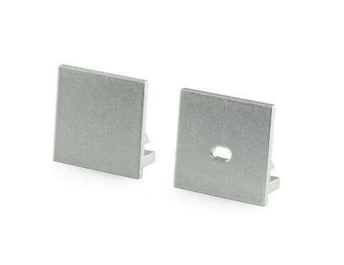ALPHA ELETTRONICA - Terminale di chiusura - adatto per profilo JO380/105