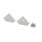 ALPHA ELETTRONICA - Kit terminali di chiusura metallici - adatti per profilo JO380/152