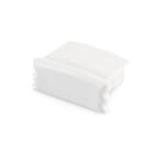 ALPHA ELETTRONICA - Terminale di chiusura - adatto per profilo JO380/162 - colore bianco
