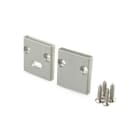 ALPHA ELETTRONICA - Kit terminali di chiusura metallici - adatti per profilo JO381/502