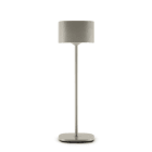 ALPHA ELETTRONICA - Lampada a batteria portatile - Serie Essenza - Sabbia